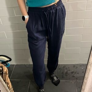 Fat Face United Kingdom Navy Blue Lifestyle Joggers